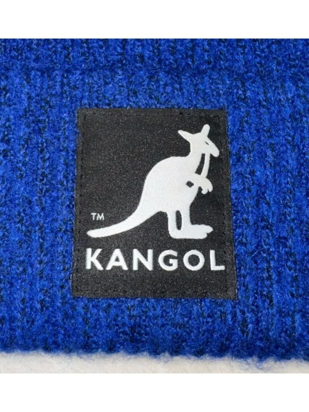 KANGOL x H&M Beanie Hat Cap Blue Kangaroo Australia Men’s Unisex Adult One Size